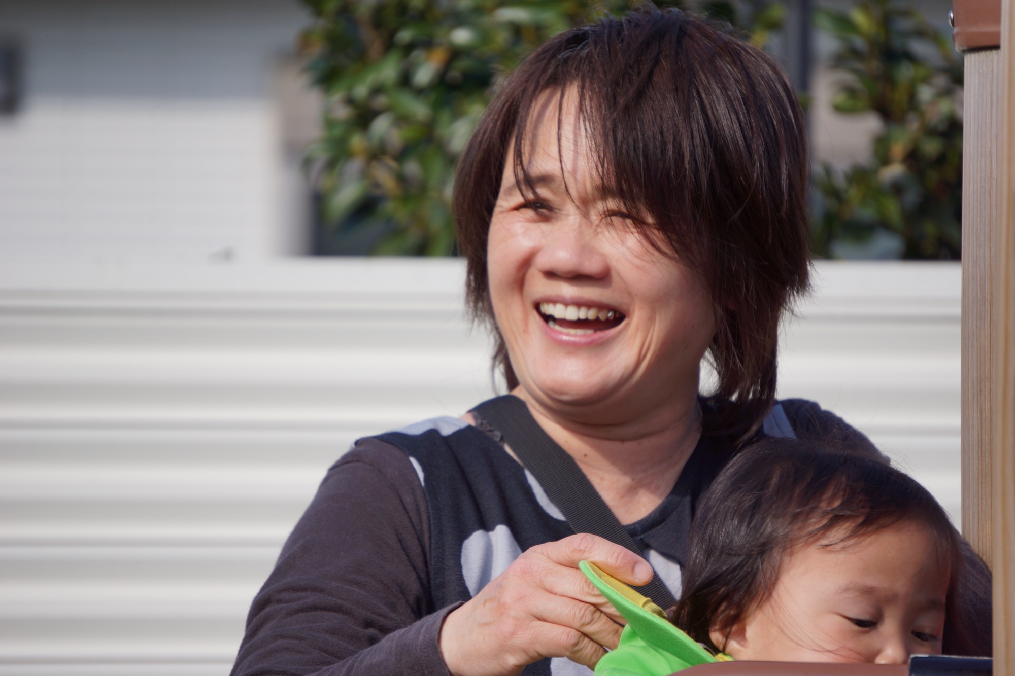 出産後の復帰や育児との両立はできますか?という質問に答える先輩社員