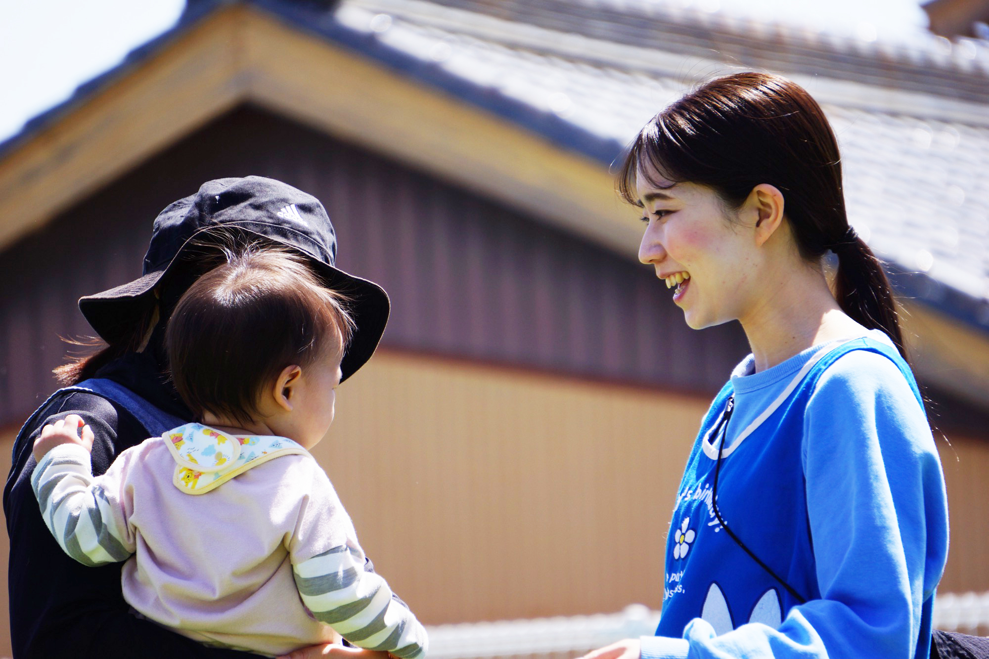 いそやま保育園を選んだ理由は?という質問に答える先輩社員