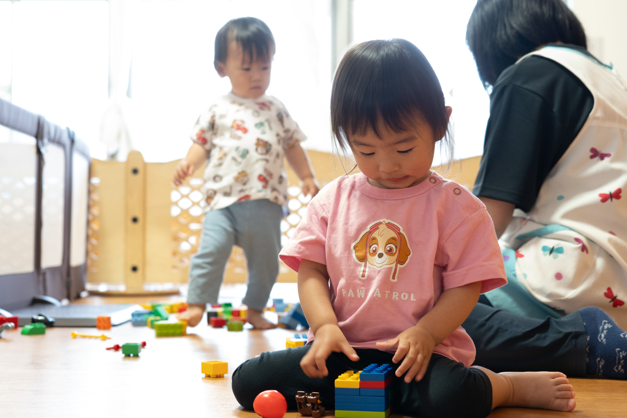午前の活動の様子